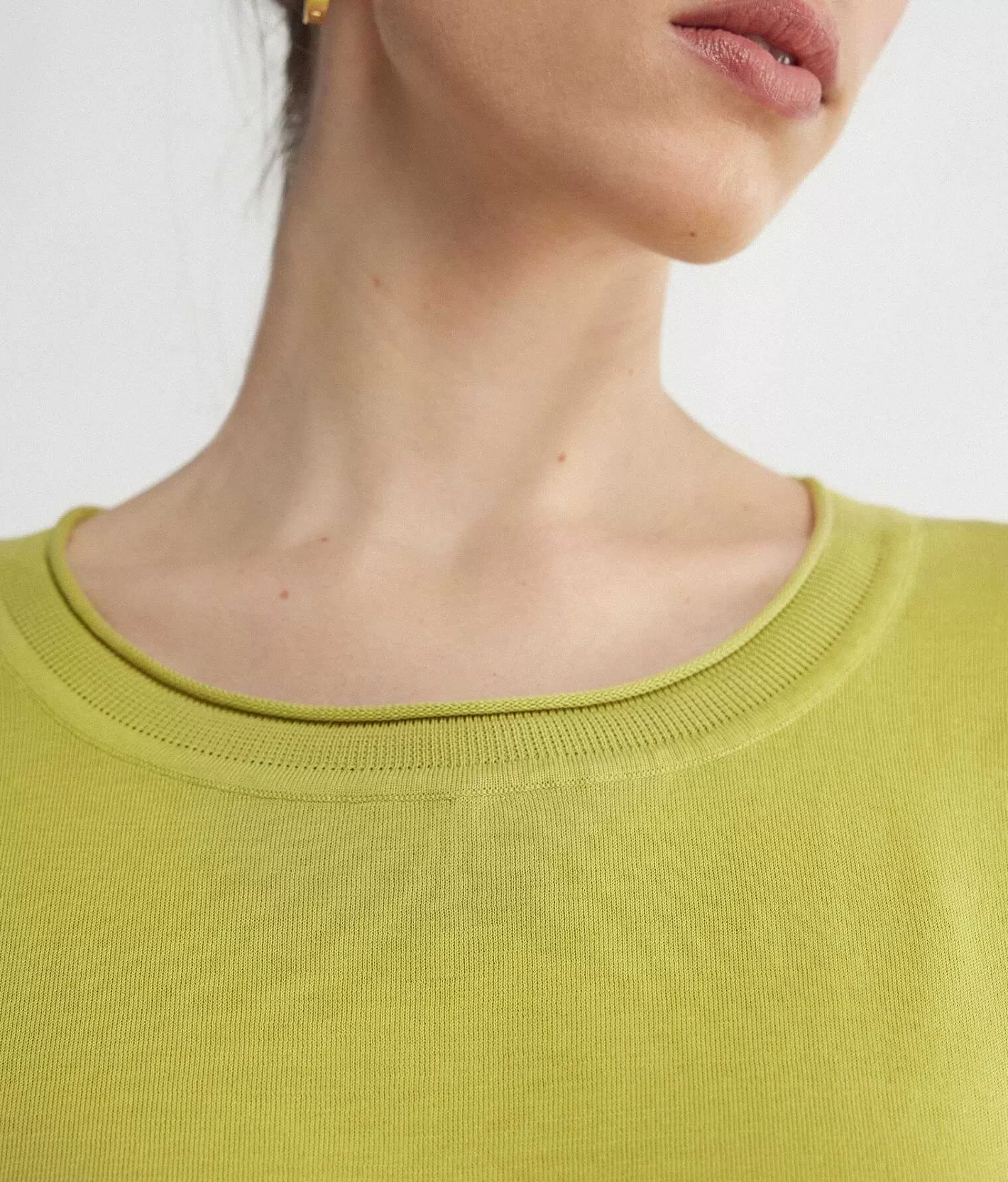 Falconeri Maglia Girocollo A Maniche Corte In Cotone Flash Sale