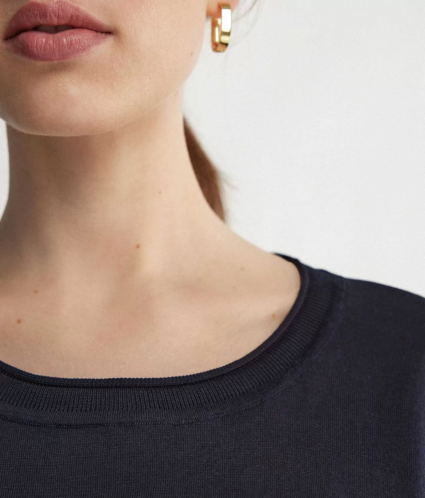 Falconeri Maglia Girocollo A Maniche Corte In Cotone Best Sale