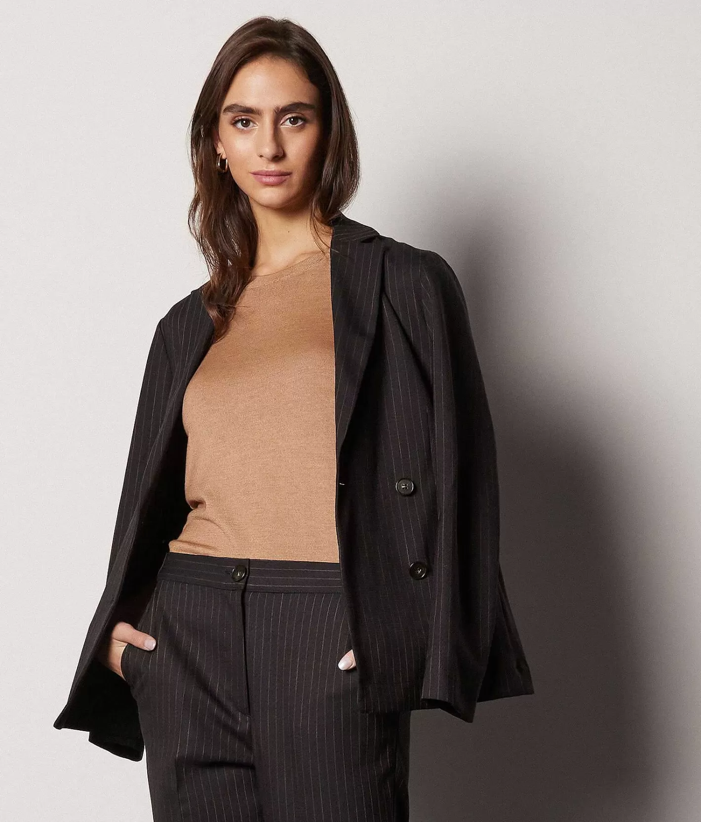 Falconeri Maglia Girocollo Maniche Corte In Cashmere Ultrafine Best Sale