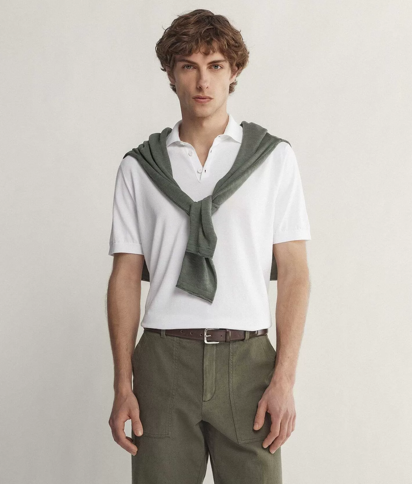 Falconeri Polo A Maniche Corte In Cotone Fresh Discount