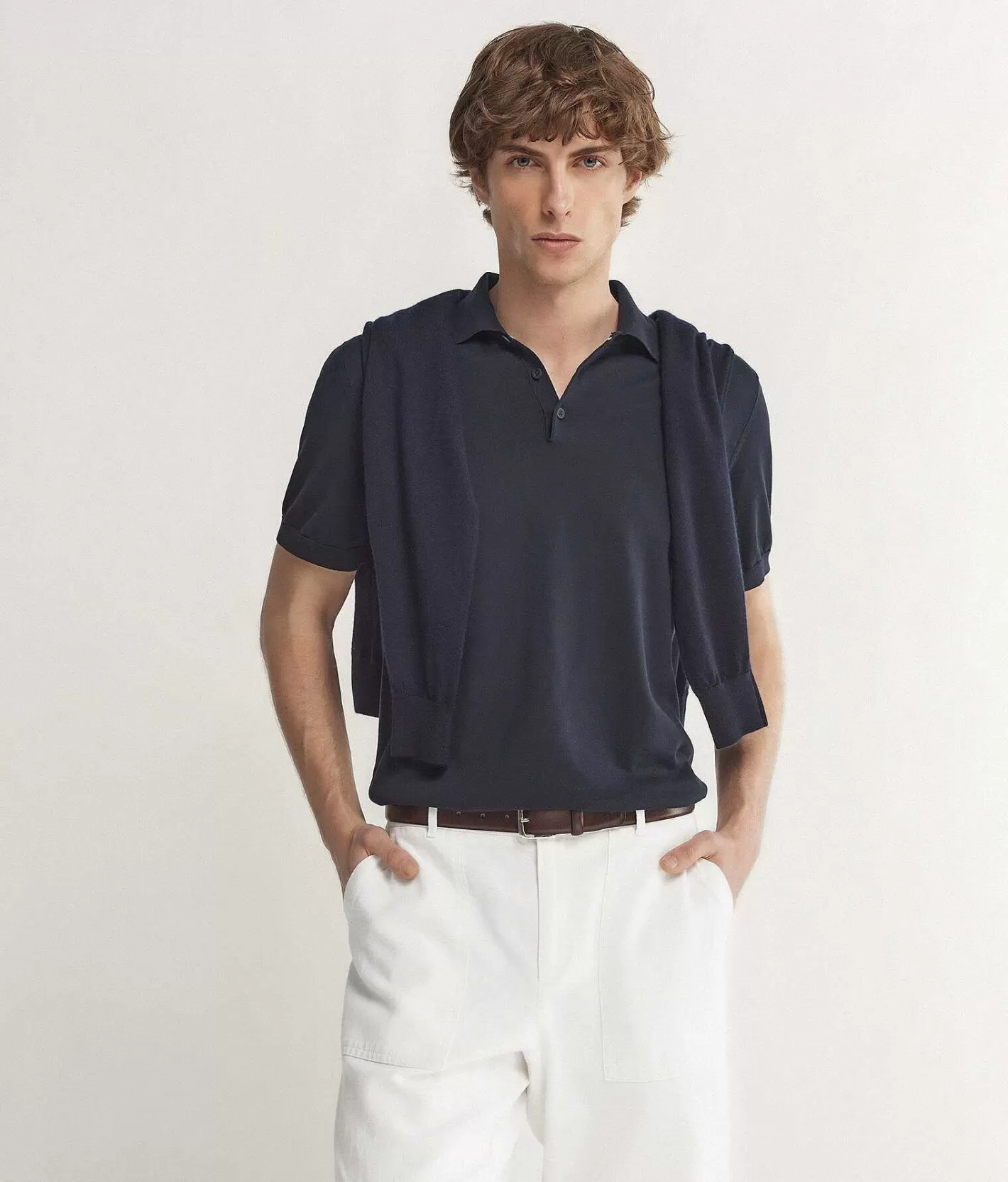Falconeri Polo A Maniche Corte In Cotone Fresh Fashion