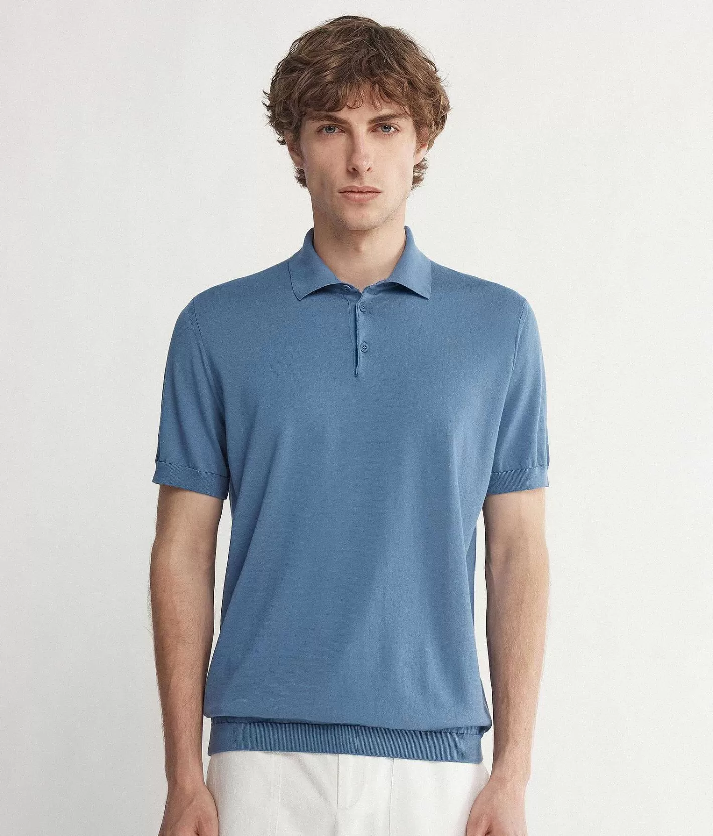 Falconeri Polo A Maniche Corte In Cotone Fresh Flash Sale