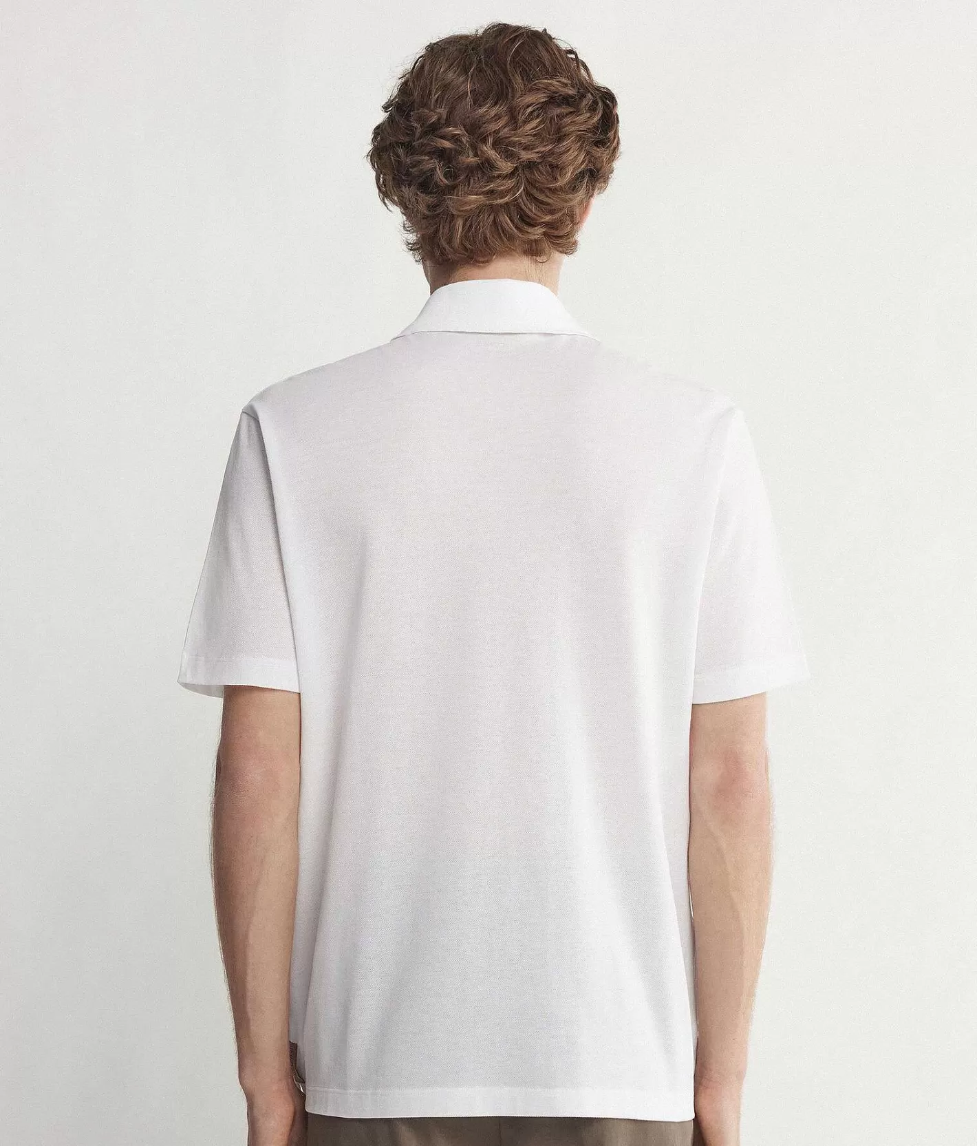 Falconeri Polo Manica Corta In Piquet Cotone Seta Clearance