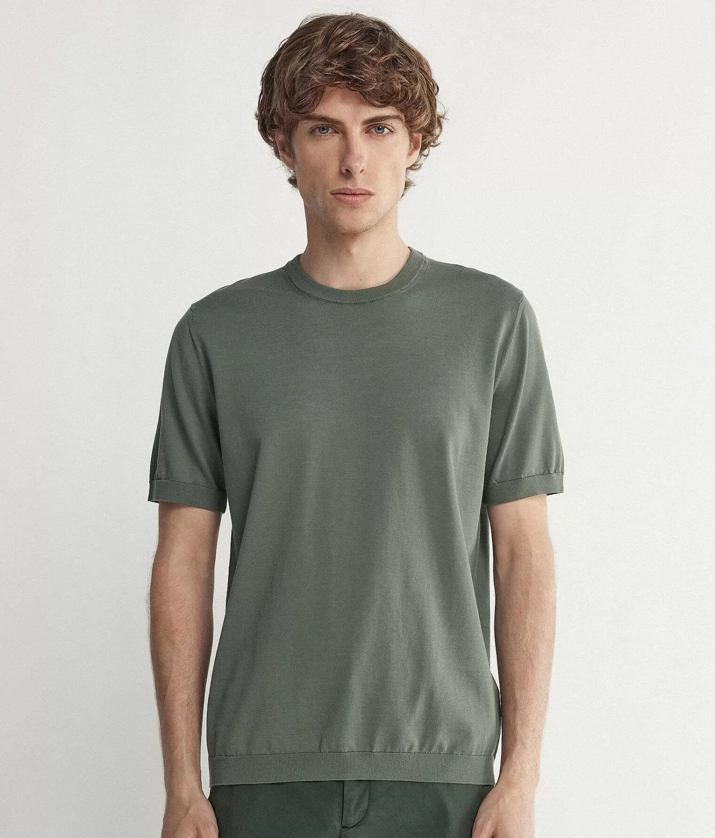 Falconeri T-Shirt Girocollo Maniche Corte In Cotone Fresh Fashion