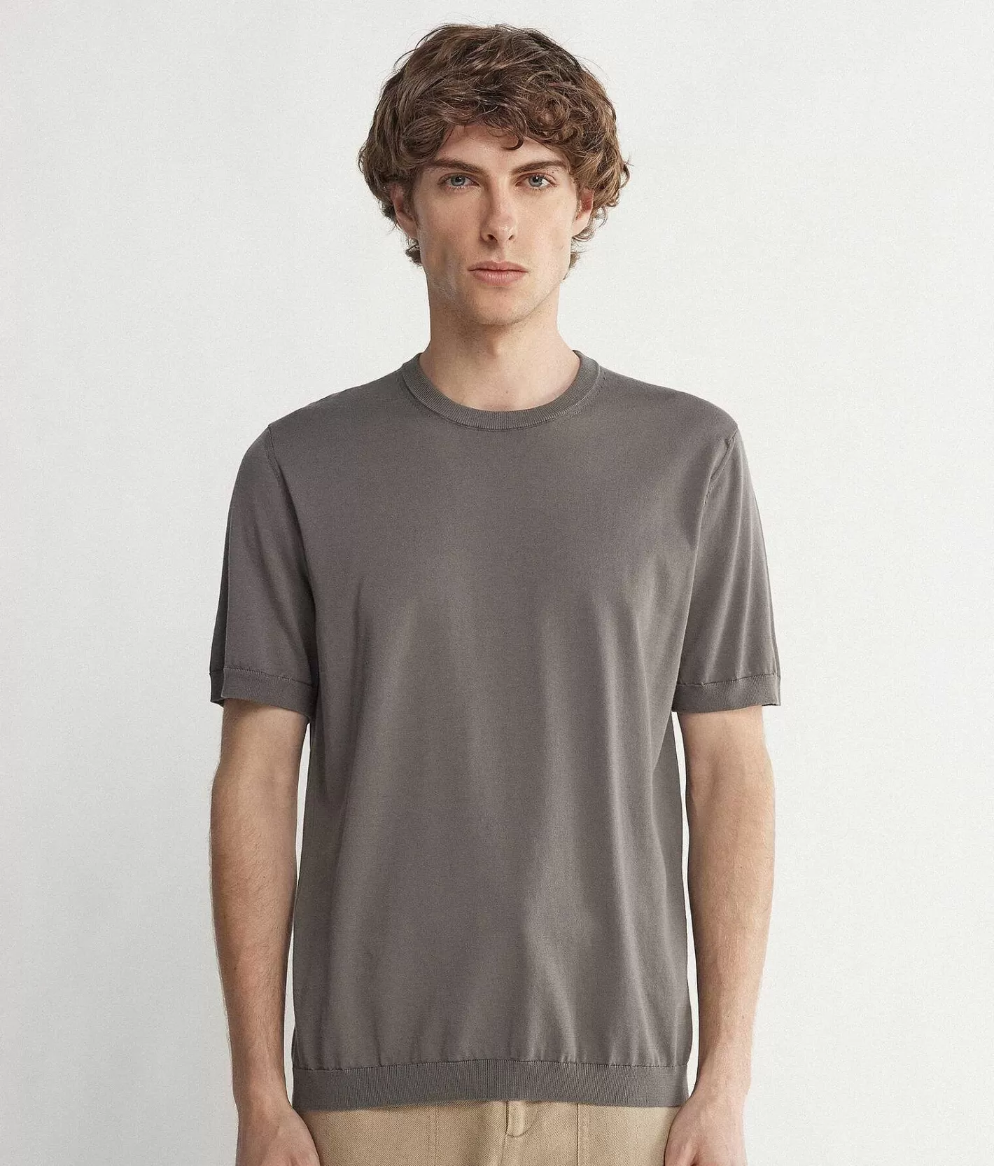 Falconeri T-Shirt Girocollo Maniche Corte In Cotone Fresh Online