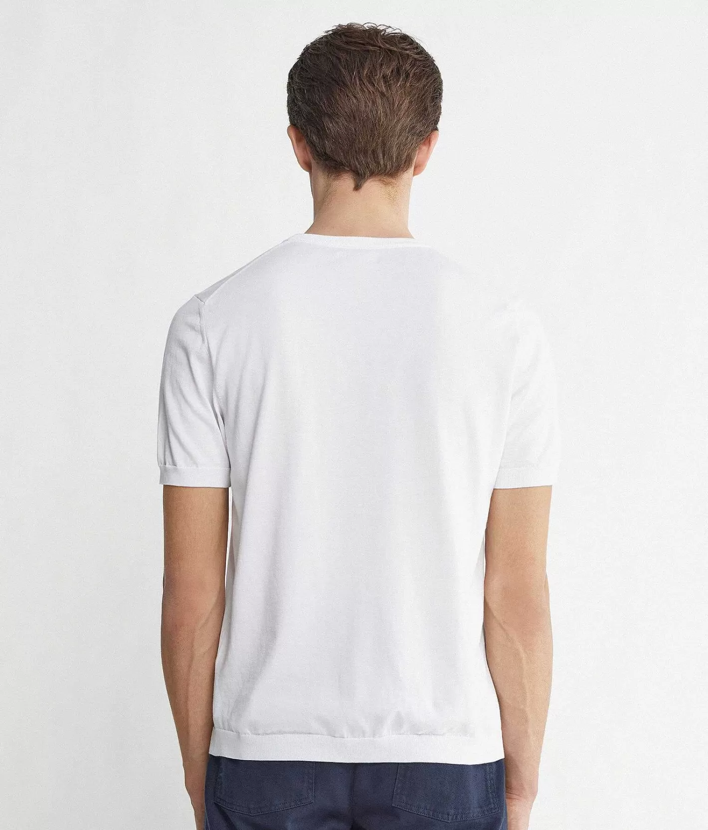 Falconeri T-Shirt Girocollo Maniche Corte In Cotone Fresh Flash Sale